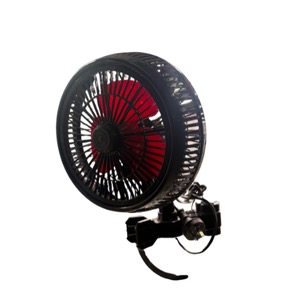 25cm Pole Grip Oscillating Fan