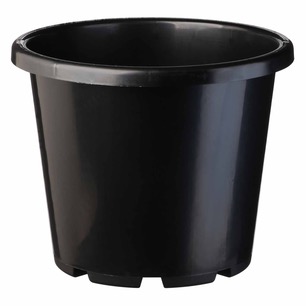 15L Black Plastic Pot
