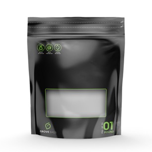 Grove Bags TerpLoc 1 LB 454g Pouch Window